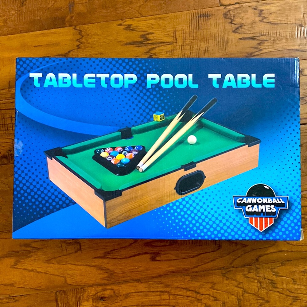 Cannonball Games Tabletop Pool Table